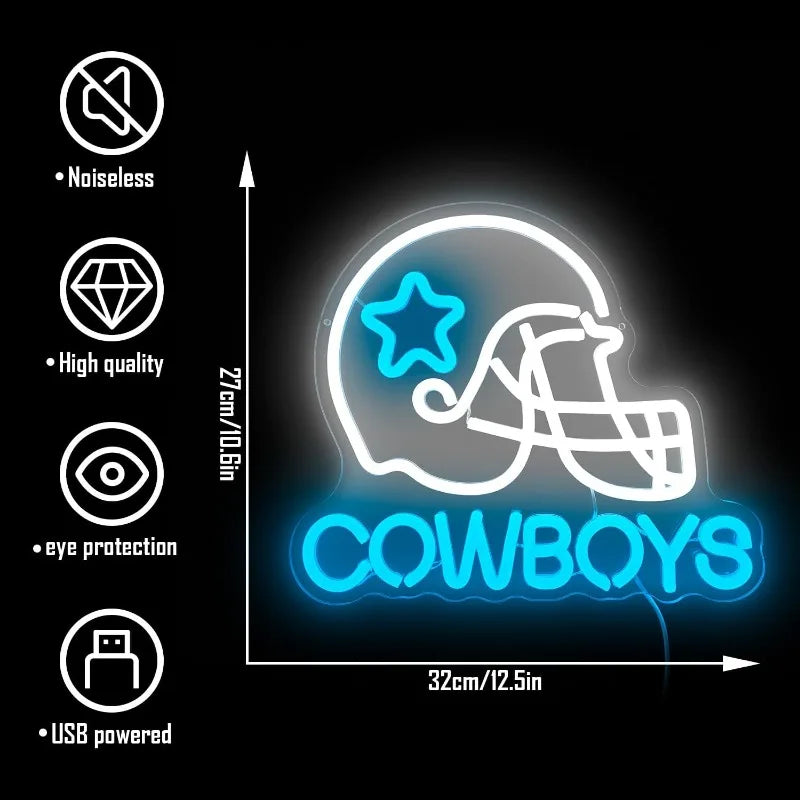 Dallas Cowboys Neon Light