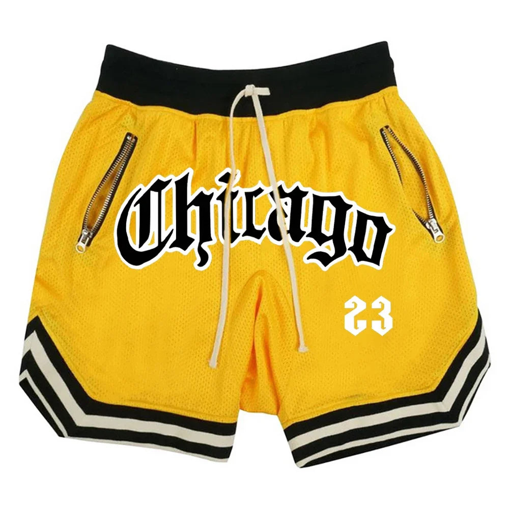 Chicago Bulls Zip Shorts