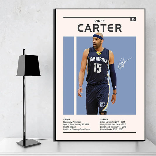 Vince Carter NBA Poster