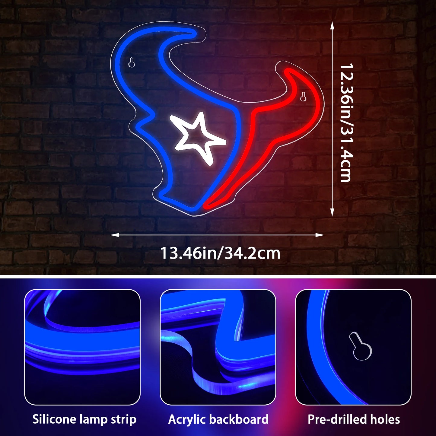 Houston Texans Neon Light