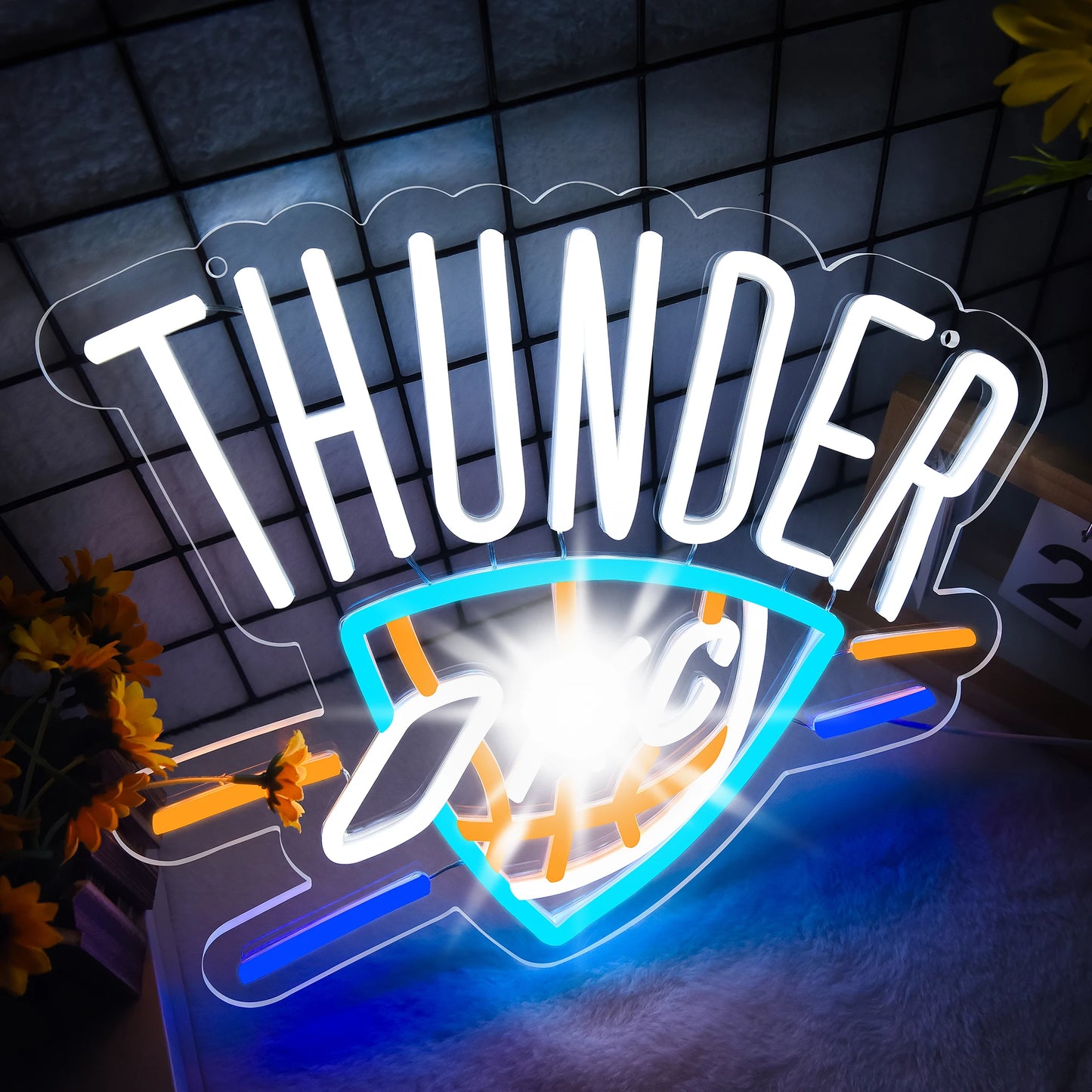 Oklahoma City Thunder Neon Light