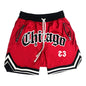 Chicago Bulls Zip Shorts