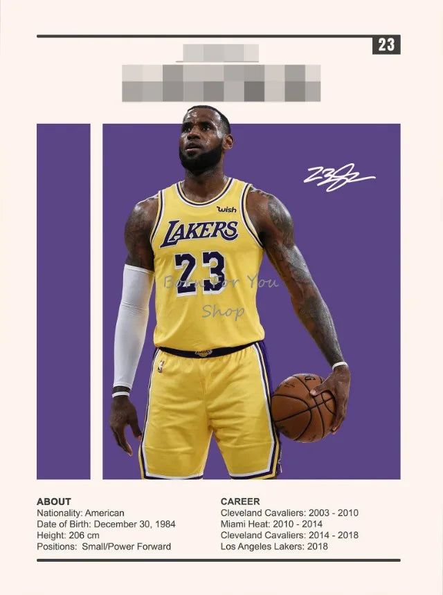 LeBron James Poster