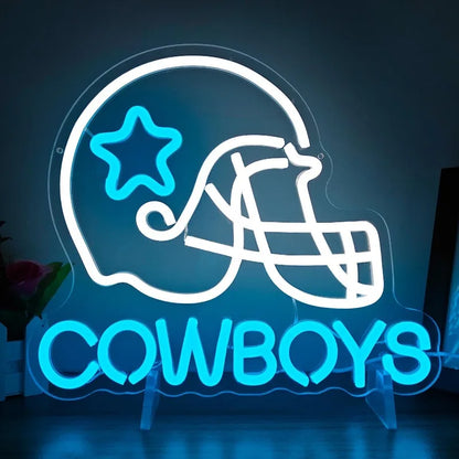 Dallas Cowboys Neon Light