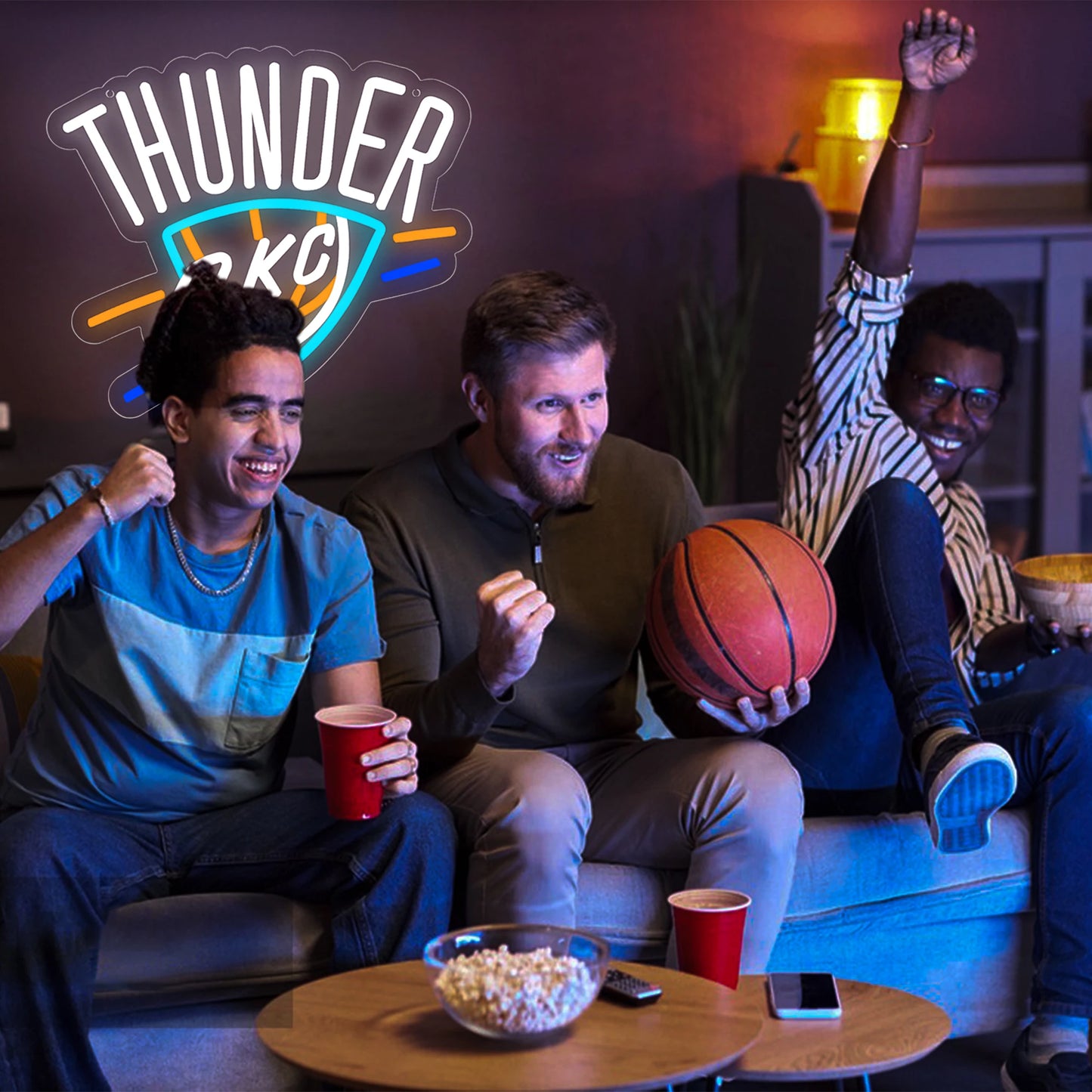 Oklahoma City Thunder Neon Light