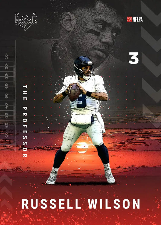 Russell Wilson NFL Poster