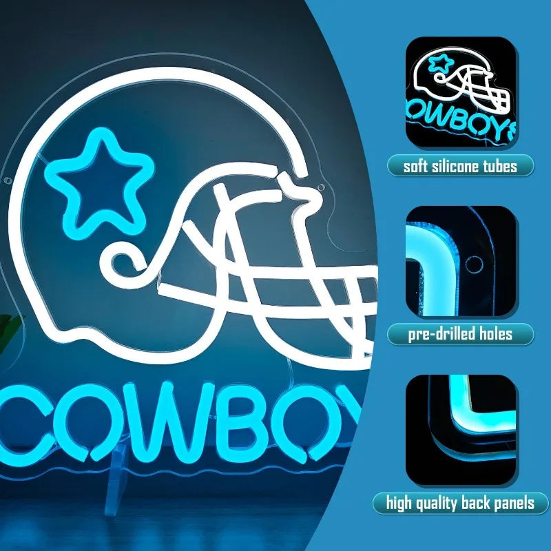 Dallas Cowboys Neon Light